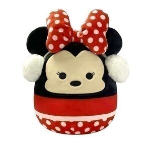 NWT. SQUISHMALLOWS Holiday Minnie Mouse 8”